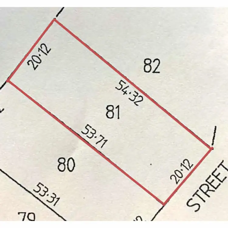 Floorplan of Homely land listing, 15 William Street, Mannum SA 5238