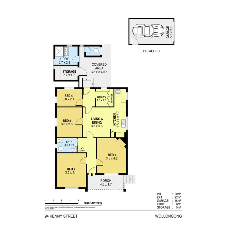 Floorplan of Homely house listing, 94 Kenny Street, Wollongong NSW 2500