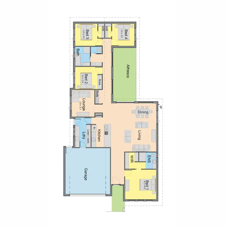 Floorplan of Homely house listing, Lot 127 Osborne Street, Sale VIC 3850