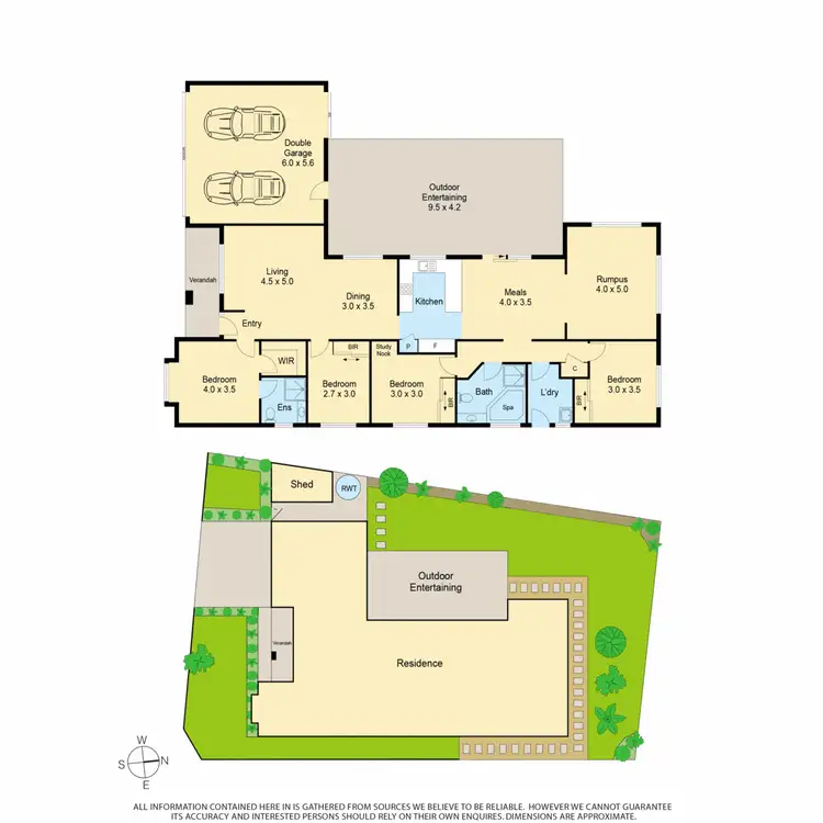 Floorplan of Homely house listing, 23 Sven Street, Skye VIC 3977