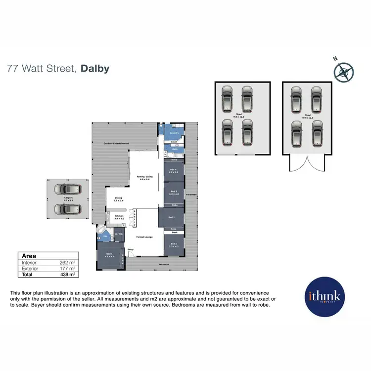 Floorplan of Homely house listing, 77 Watt Street, Dalby QLD 4405