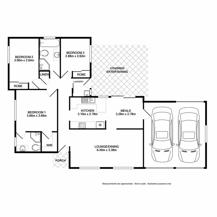 Floorplan of Homely house listing, 1 Scrubwren Place, Glenmore Park NSW 2745