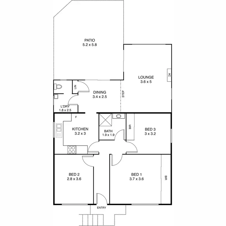 Floorplan of Homely house listing, 90 Duke Street, Scarborough WA 6019
