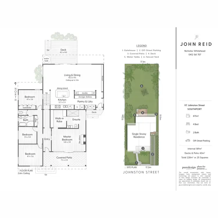 Floorplan of Homely house listing, 117 Johnston Street, Southport QLD 4215