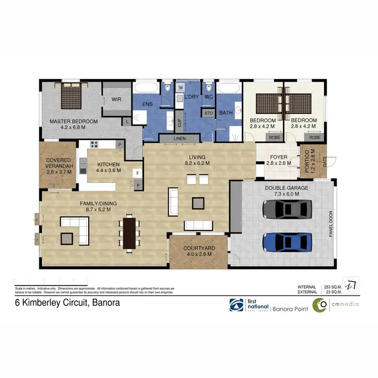 Floorplan of Homely house listing, 6 Kimberley Circuit, Banora Point NSW 2486