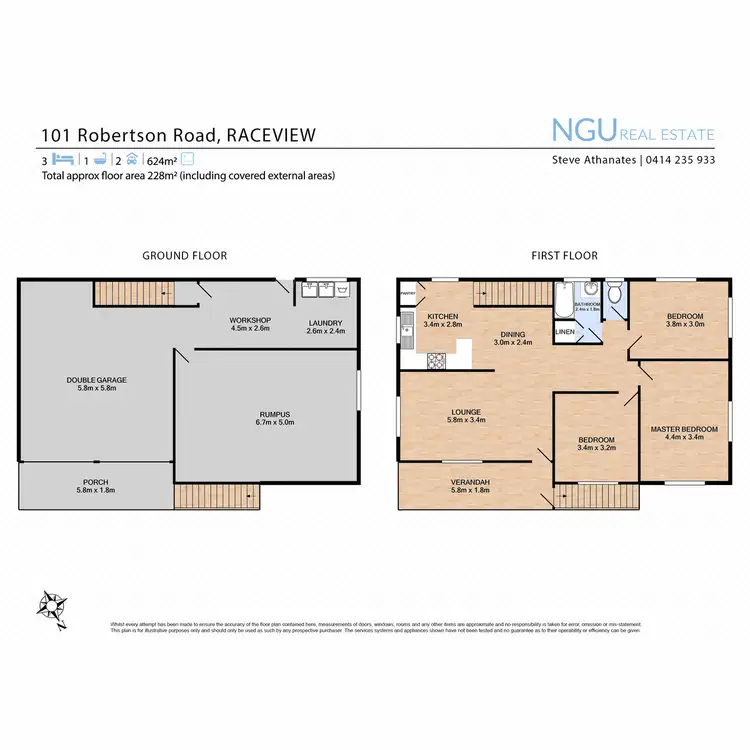 Floorplan of Homely house listing, 101 Robertson Road, Raceview QLD 4305