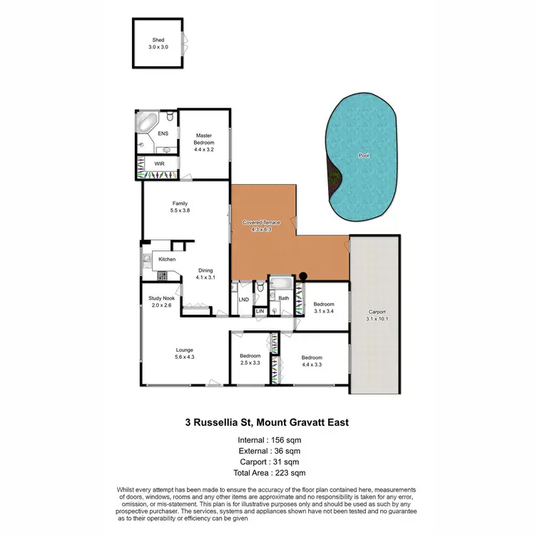 Floorplan of Homely house listing, 3 Russellia Street, Mount Gravatt East QLD 4122