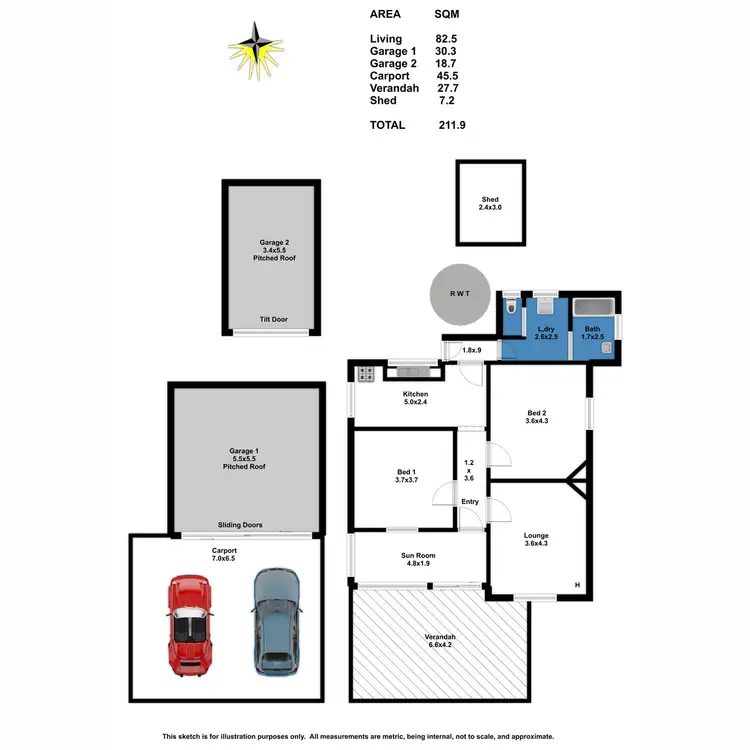 Floorplan of Homely house listing, 15 Post Office Road, Lobethal SA 5241
