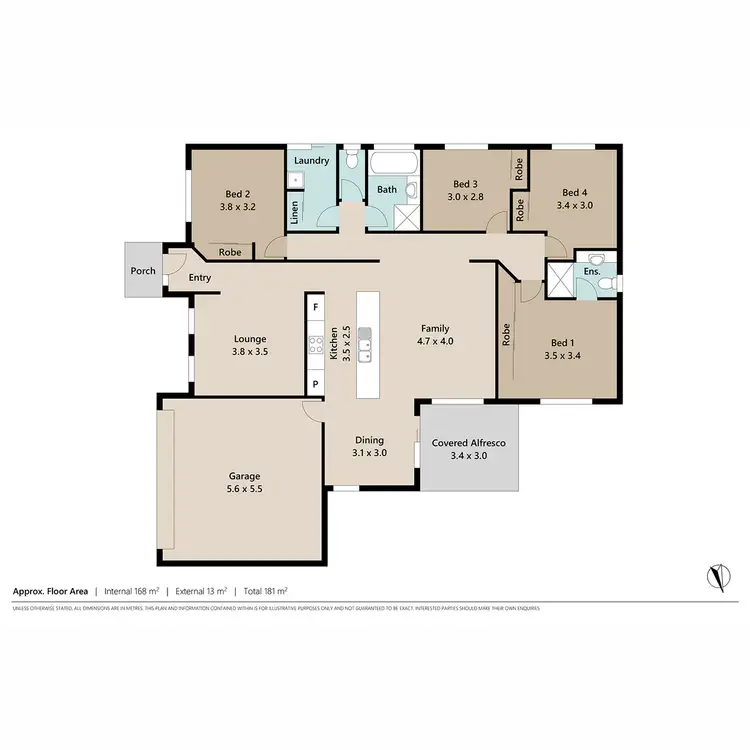 Floorplan of Homely house listing, 13 Tamsin Court, Regents Park QLD 4118
