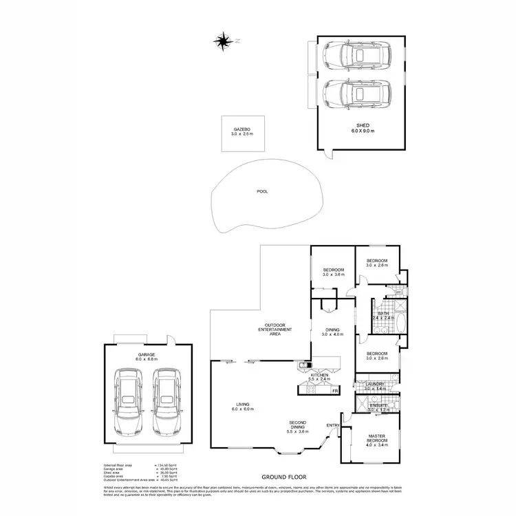 Floorplan of Homely house listing, 19 Treeline Drive, Gowrie Junction QLD 4352