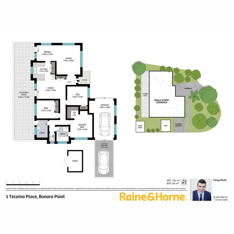 Floorplan of Homely house listing, 1 Tecoma Place, Banora Point NSW 2486