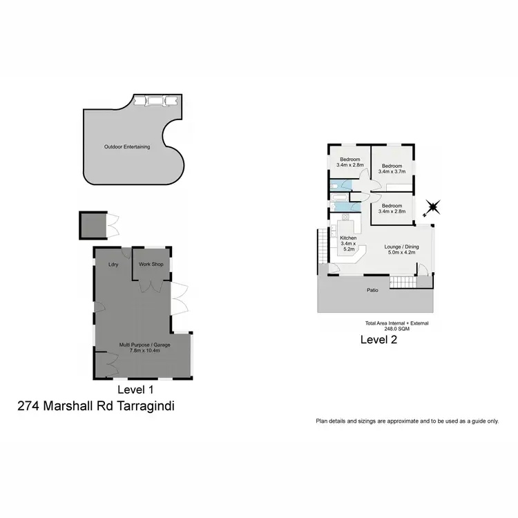 Floorplan of Homely house listing, 274 Marshall Road Reserve, Tarragindi QLD 4121