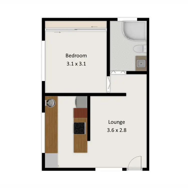 Floorplan of Homely apartment listing, 10/88 Isaac Street, Spring Hill QLD 4000