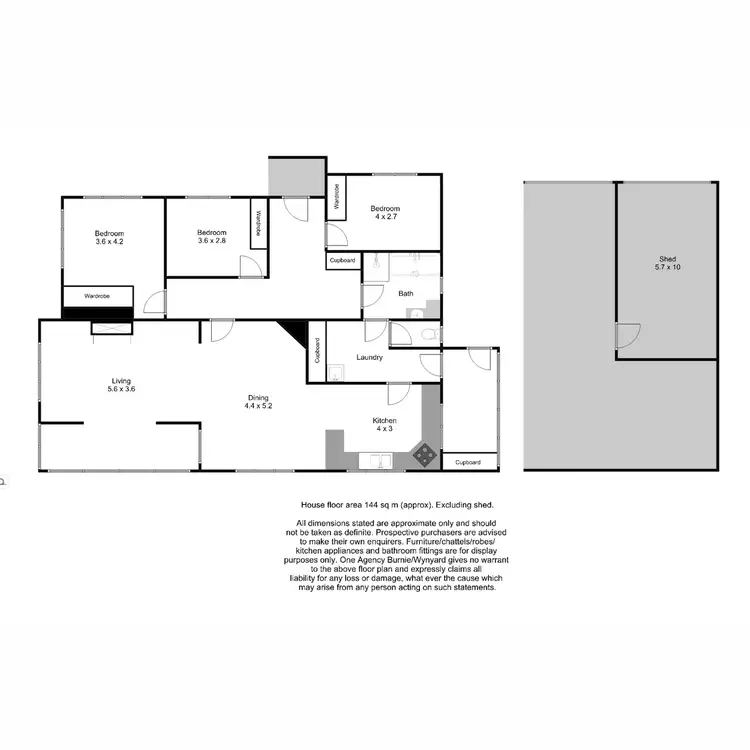 Floorplan of Homely house listing, 1 Wesley Street, Montello TAS 7320