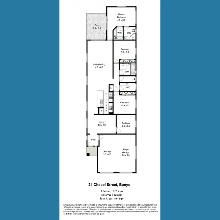 Floorplan of Homely house listing, 24 Chapel Street, Banyo QLD 4014