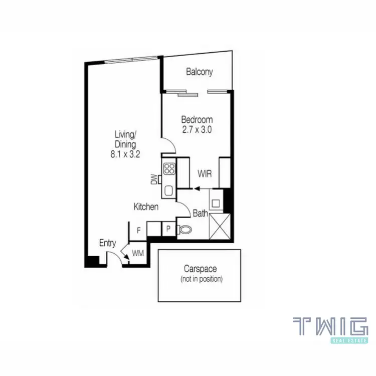 Floorplan of Homely apartment listing, 1309/568 St Kilda Road, Melbourne VIC 3004