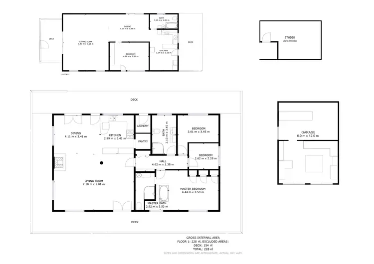 Floorplan of Homely house listing, 17 Alomes Road, Forcett TAS 7173