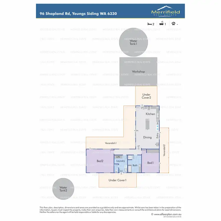 Floorplan of Homely house listing, 96 Shapland Road, Youngs Siding WA 6330