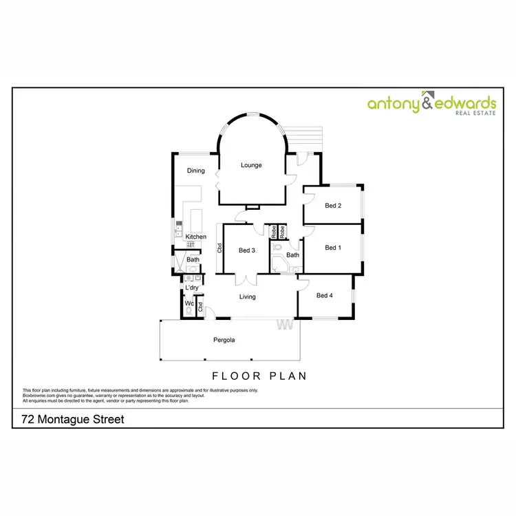 Floorplan of Homely house listing, 72 Montague Street, Goulburn NSW 2580