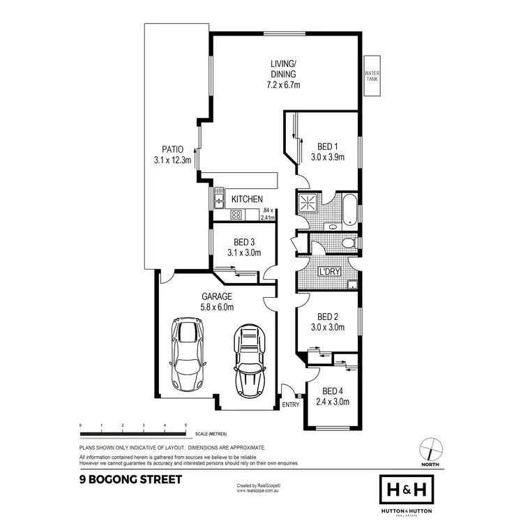 Floorplan of Homely house listing, 9 Bogong Street, Hemmant QLD 4174