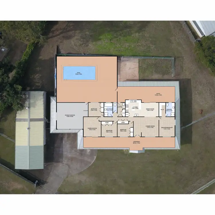 Floorplan of Homely rural property listing, 49-53 Coal Road, Chuwar QLD 4306