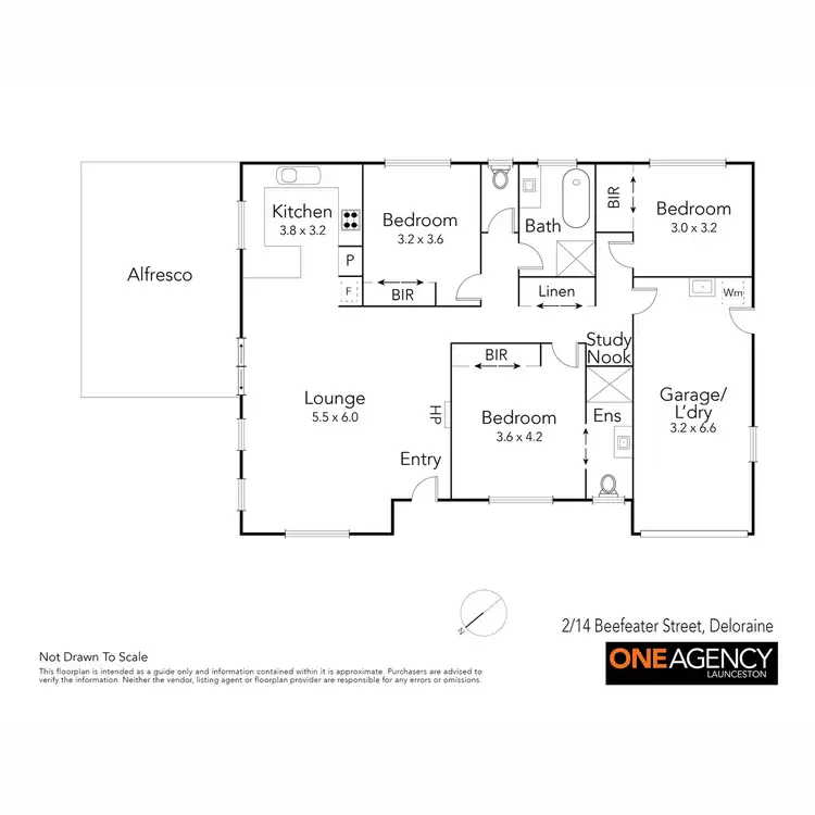 Floorplan of Homely house listing, 2/14 Beefeater Street, Deloraine TAS 7304