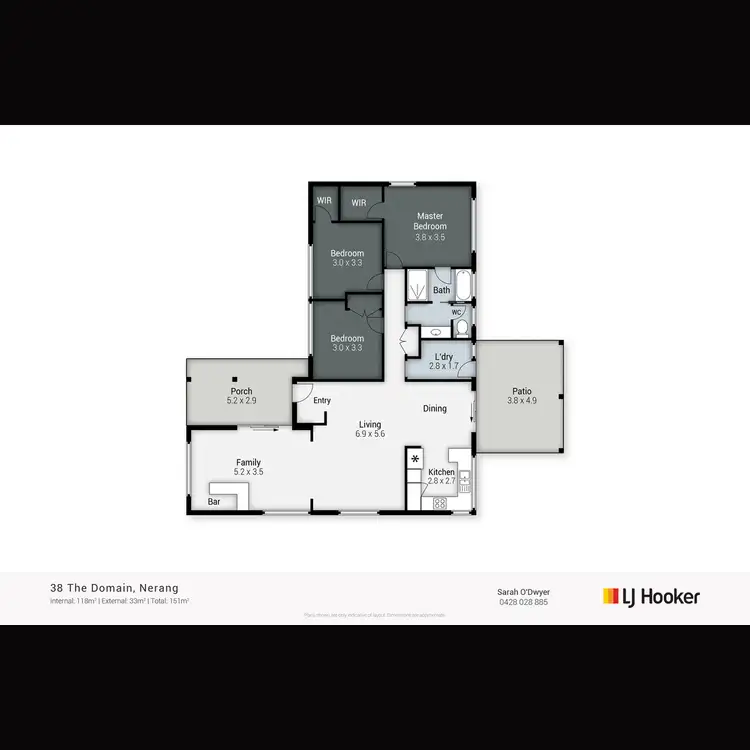 Floorplan of Homely house listing, 38 The Domain, Nerang QLD 4211