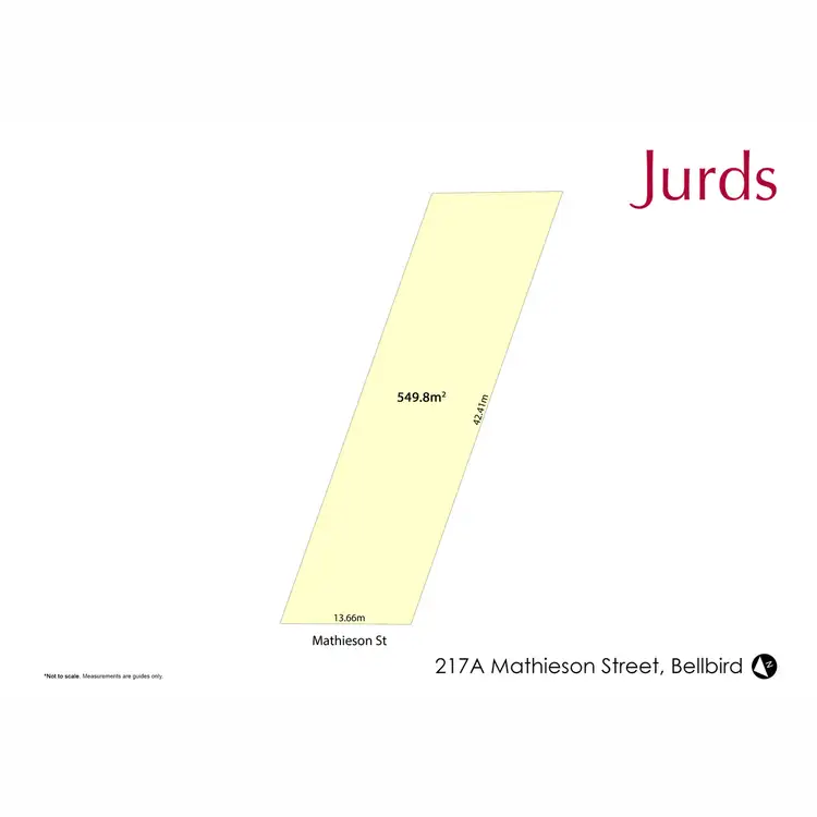 Floorplan of Homely land listing, 217A Mathieson Street, Bellbird NSW 2325