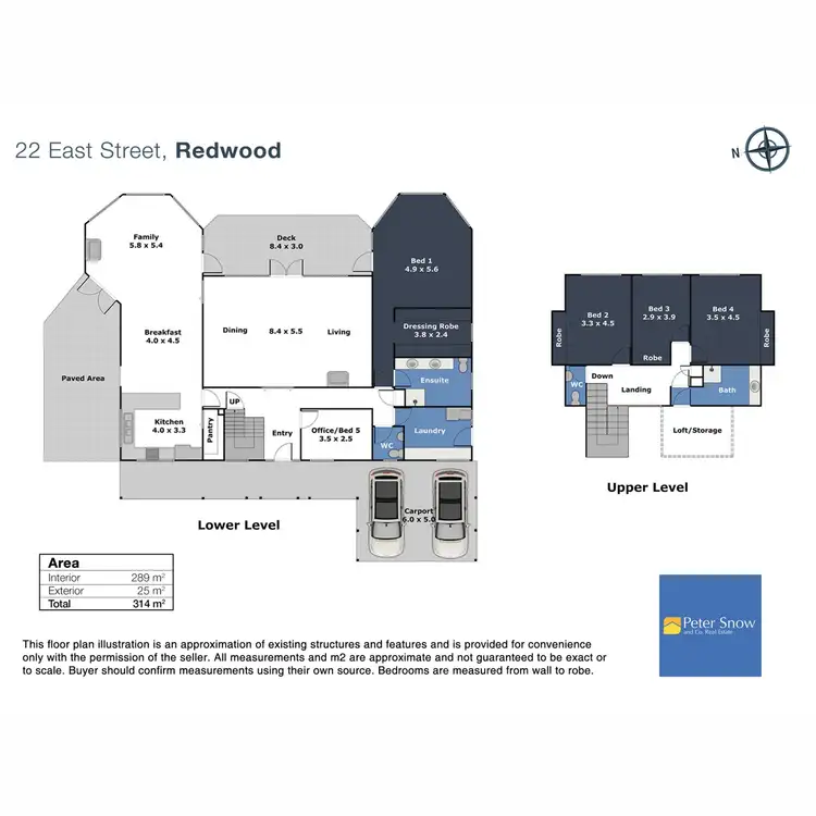 Floorplan of Homely house listing, 22 East Street, Redwood QLD 4350