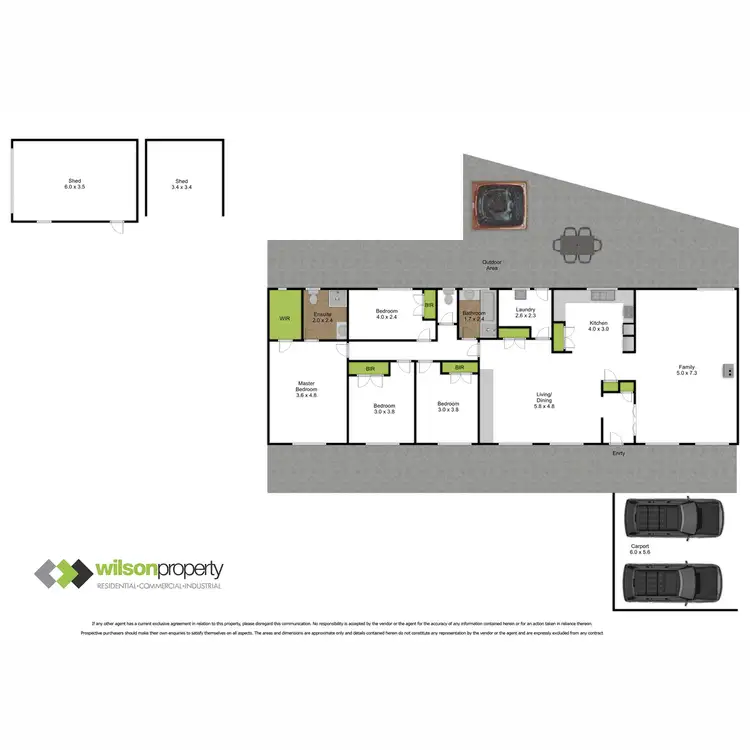Floorplan of Homely house listing, 11 Mountbatten Court, Traralgon VIC 3844
