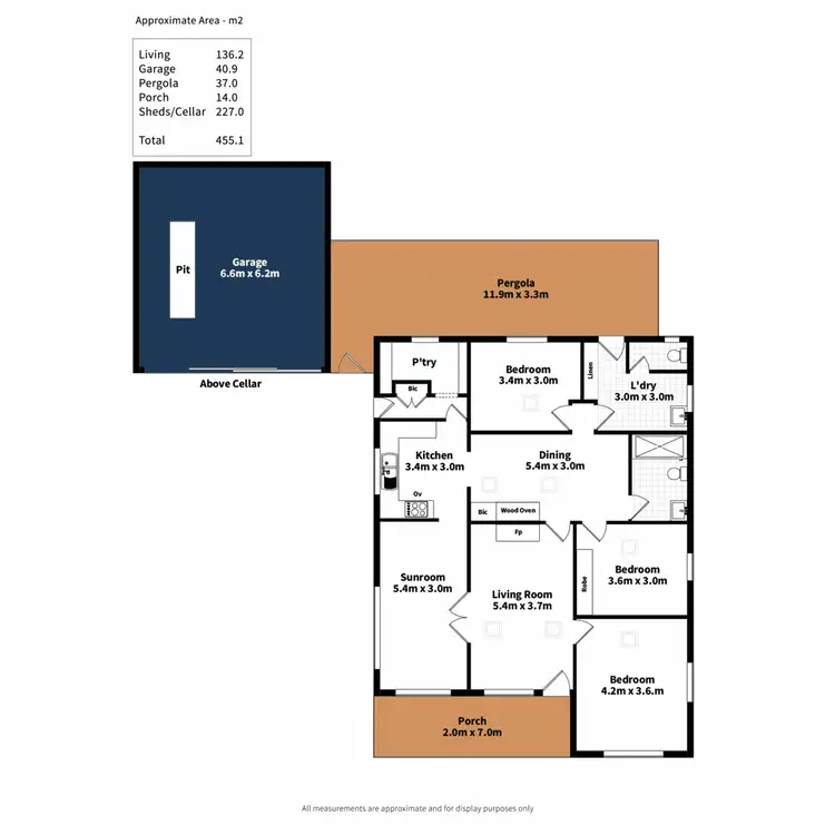 Floorplan of Homely house listing, 40 Gates Road, Hackham SA 5163