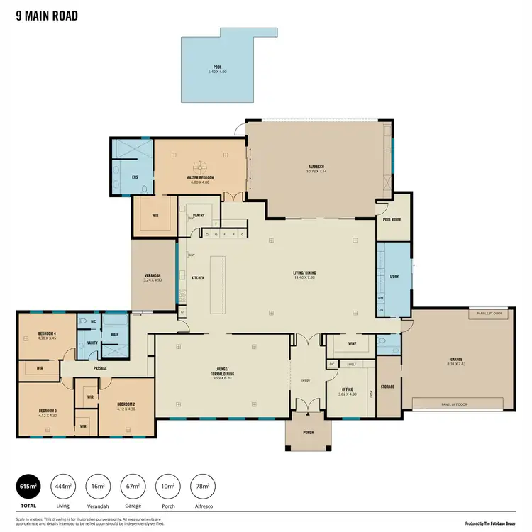 Floorplan of Homely house listing, 9 Main Road, Mclaren Flat SA 5171