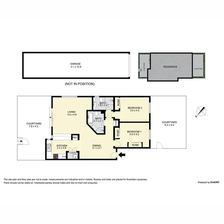 Floorplan of Homely unit listing, 102/94-116 Culloden Road, Marsfield NSW 2122