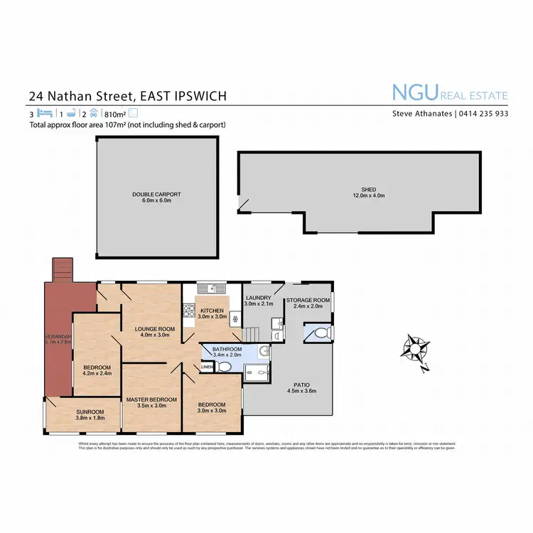 Floorplan of Homely house listing, 24 Nathan Street, East Ipswich QLD 4305