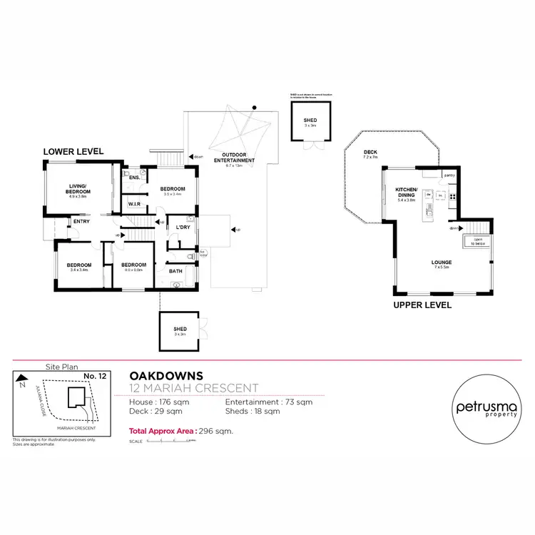Floorplan of Homely house listing, 12 Mariah Crescent, Oakdowns TAS 7019