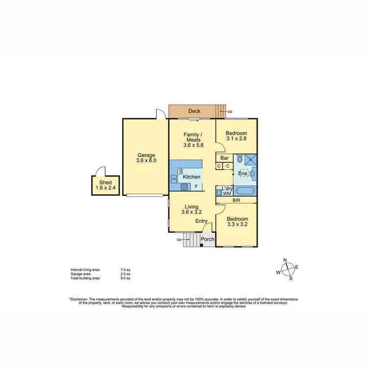 Floorplan of Homely unit listing, 47/41-43 Cadles Road, Carrum Downs VIC 3201