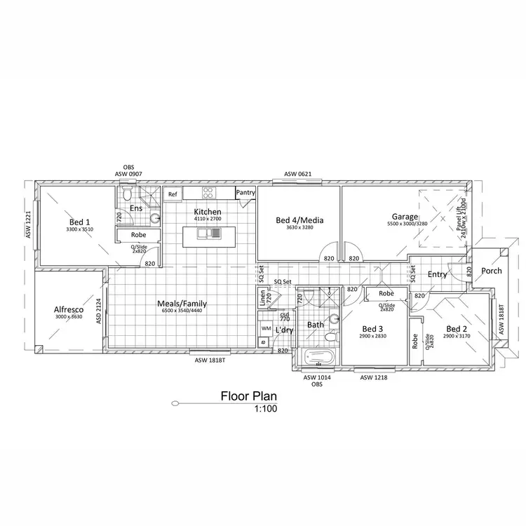 Floorplan of Homely house listing, Lot 3241 Long Reef Circuit, Gregory Hills NSW 2557