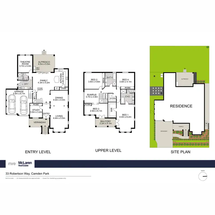 Floorplan of Homely house listing, 33 Robertson Way, Camden Park NSW 2570