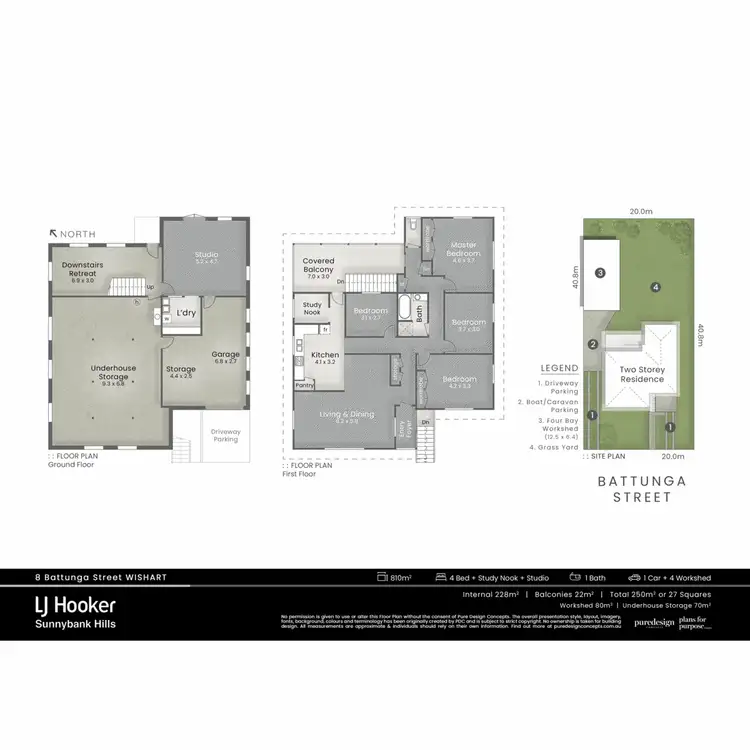 Floorplan of Homely house listing, 8 Battunga Street, Wishart QLD 4122