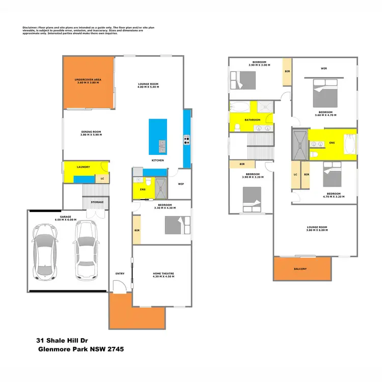 Floorplan of Homely house listing, 31 Shale Hill Drive, Glenmore Park NSW 2745