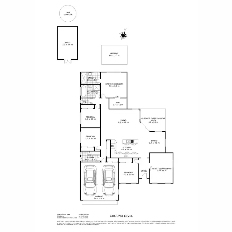 Floorplan of Homely house listing, 82 Smythe Drive, Highfields QLD 4352
