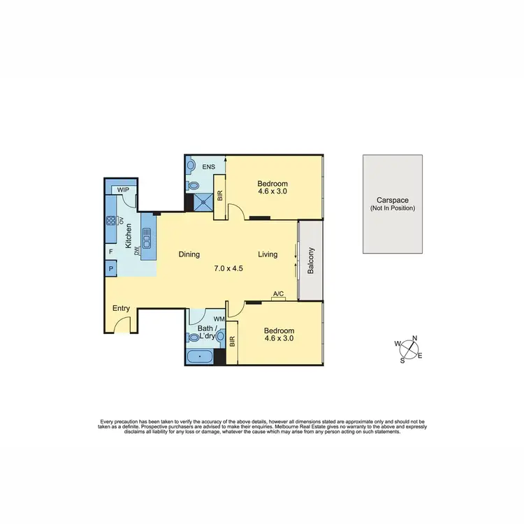 Floorplan of Homely apartment listing, 100/668 Bourke Street, Melbourne VIC 3000