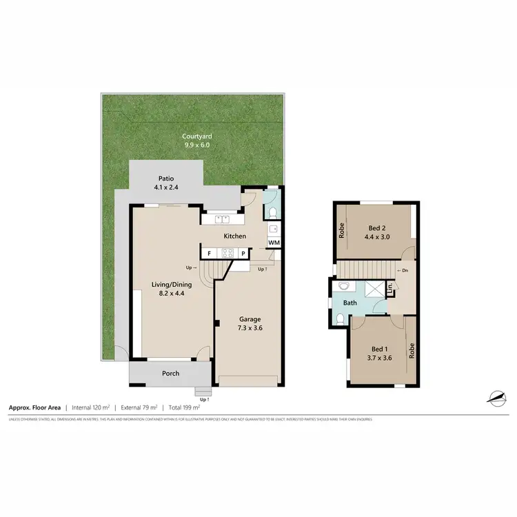 Floorplan of Homely townhouse listing, 3/29 Camden Street, Albion QLD 4010