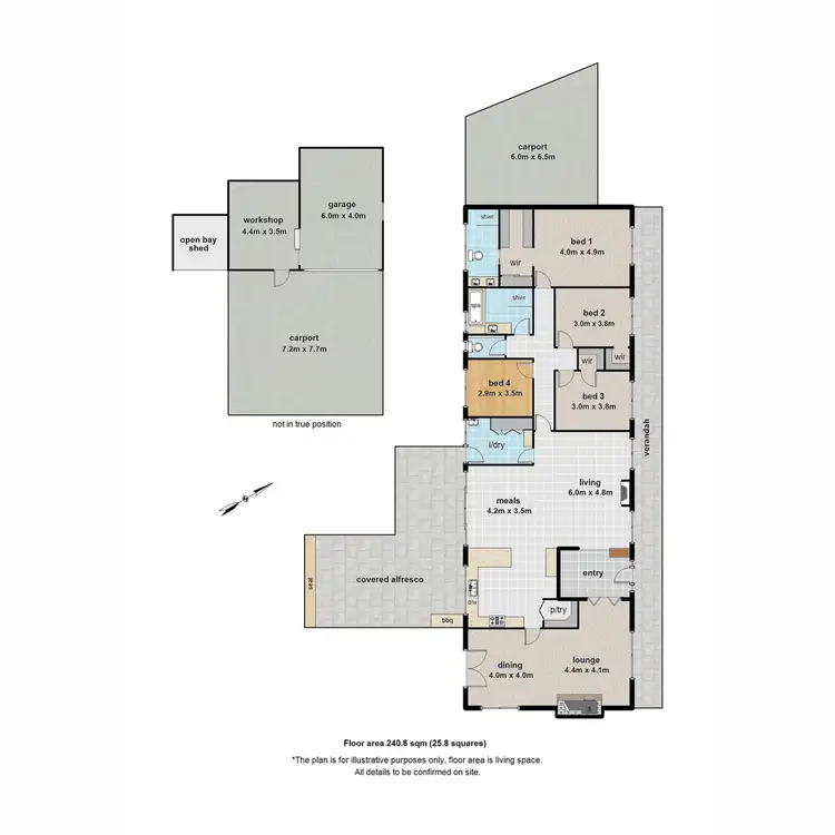 Floorplan of Homely house listing, 9 Halcyon Grove, Cockatoo VIC 3781