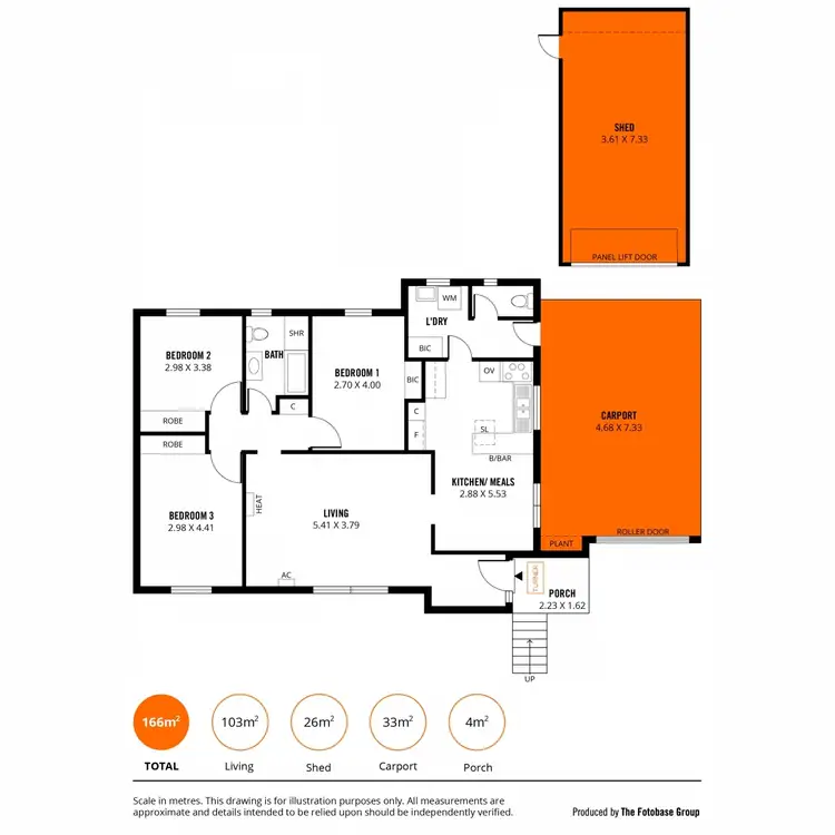 Floorplan of Homely house listing, 241 Bridge Road, Ingle Farm SA 5098