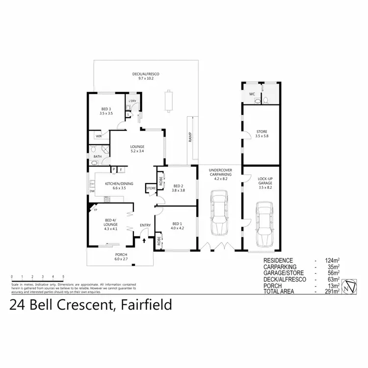 Floorplan of Homely house listing, 24 Bell Crescent, Fairfield NSW 2165