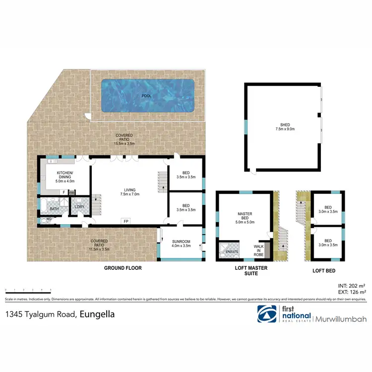 Floorplan of Homely rural property listing, 1345 Tyalgum Road, Eungella NSW 2484