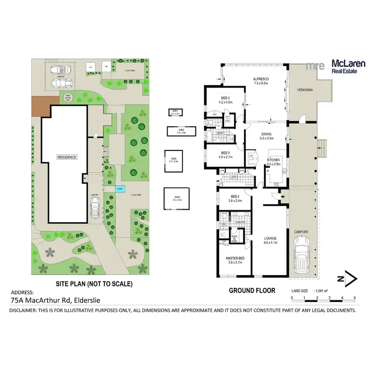 Floorplan of Homely house listing, 75a Macarthur Road, Elderslie NSW 2570