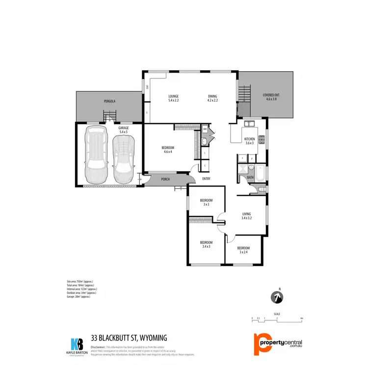 Floorplan of Homely house listing, 33 Blackbutt Street, Wyoming NSW 2250