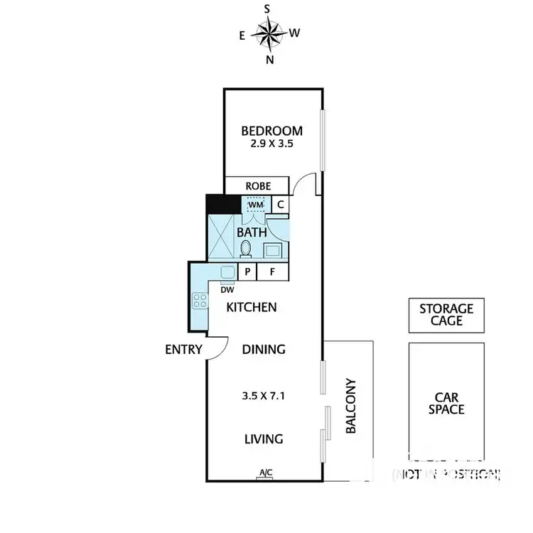 Floorplan of Homely apartment listing, 106/342 Whitehorse Road, Balwyn VIC 3103
